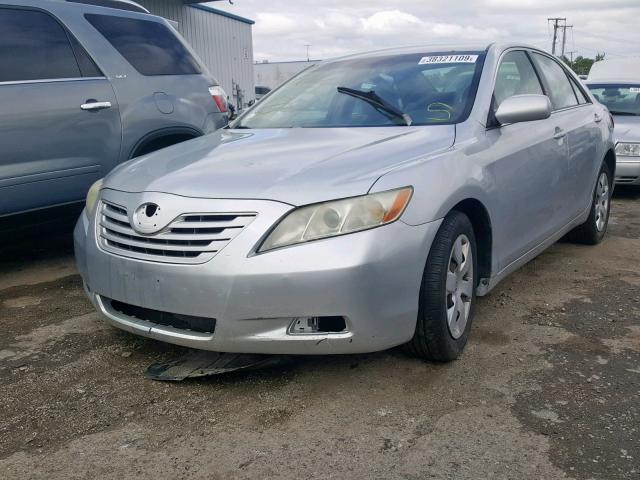 4T1BE46K17U630859 - 2007 TOYOTA CAMRY NEW SILVER photo 2