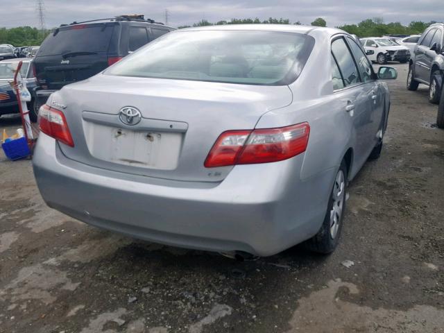 4T1BE46K17U630859 - 2007 TOYOTA CAMRY NEW SILVER photo 4