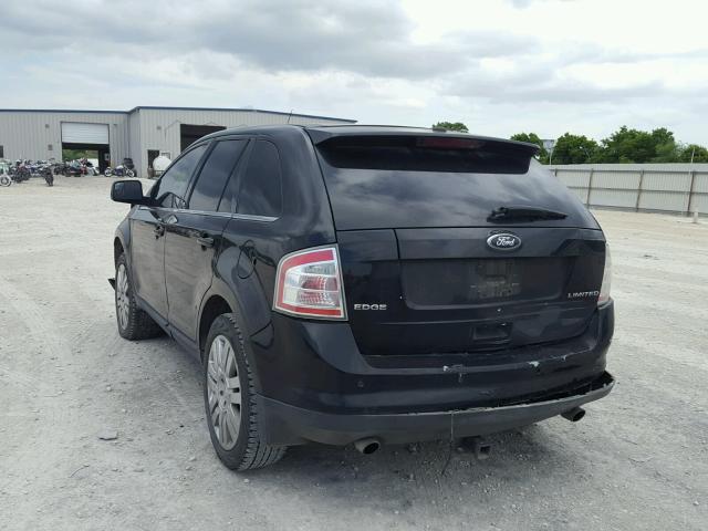 2FMDK39C69BA86318 - 2009 FORD EDGE LIMIT BLACK photo 3