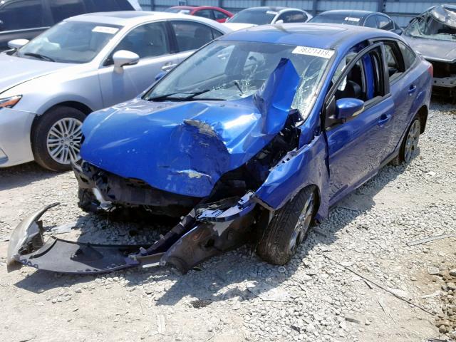 1FADP3F28DL297102 - 2013 FORD FOCUS SE BLUE photo 2