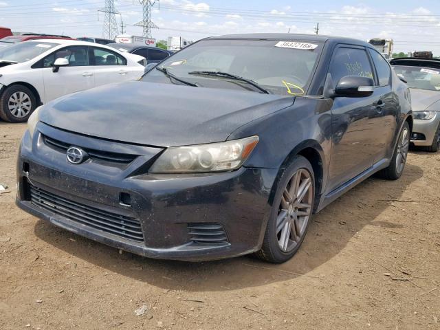 JTKJF5C75B3006153 - 2011 TOYOTA SCION TC შავი ფოტო 2