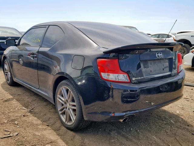 JTKJF5C75B3006153 - 2011 TOYOTA SCION TC შავი ფოტო 3