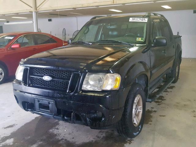 1FMZU77K84UA90567 - 2004 FORD EXPLORER S BLACK photo 2