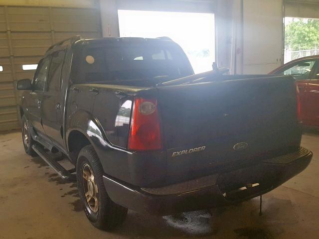 1FMZU77K84UA90567 - 2004 FORD EXPLORER S BLACK photo 3