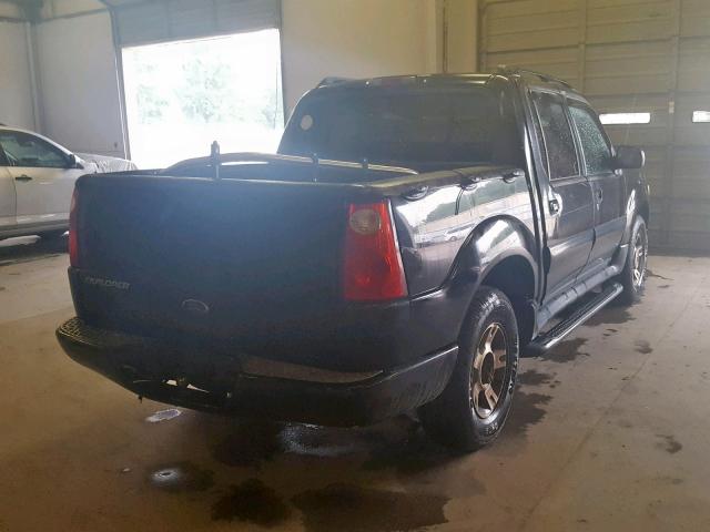 1FMZU77K84UA90567 - 2004 FORD EXPLORER S BLACK photo 4