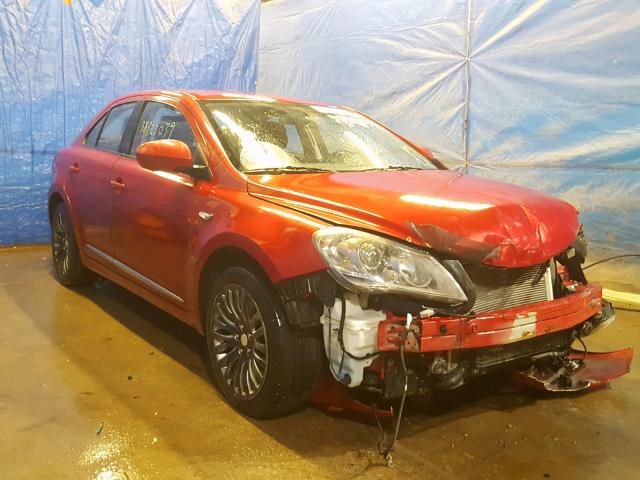 JS2RF9A36C6101280 - 2012 SUZUKI KIZASHI SE RED photo 1