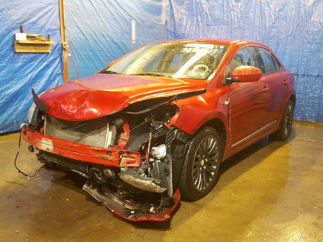 JS2RF9A36C6101280 - 2012 SUZUKI KIZASHI SE RED photo 2