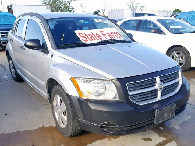 1B3HB28C38D623660 - 2008 DODGE CALIBER SILVER photo 1