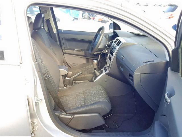 1B3HB28C38D623660 - 2008 DODGE CALIBER SILVER photo 5