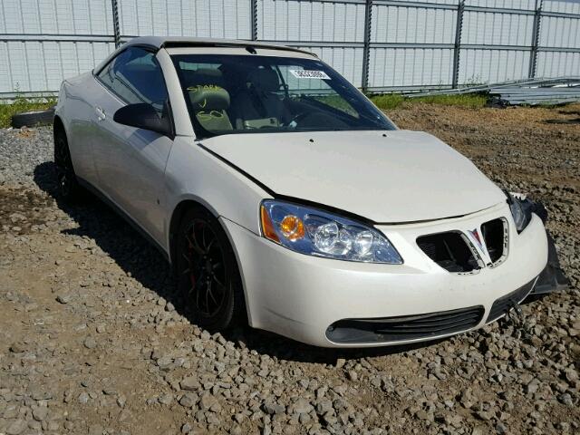 1G2ZH361284162299 - 2008 PONTIAC G6 GT WHITE photo 1