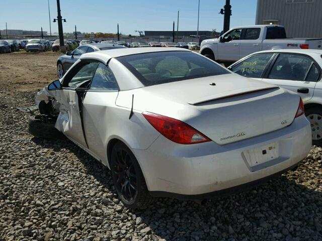 1G2ZH361284162299 - 2008 PONTIAC G6 GT WHITE photo 3