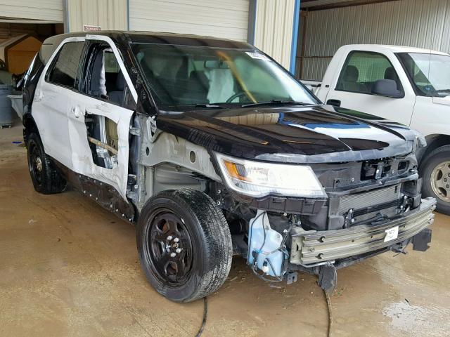 1FM5K8AR7HGD57914 - 2017 FORD EXPLORER P TWO TONE photo 1