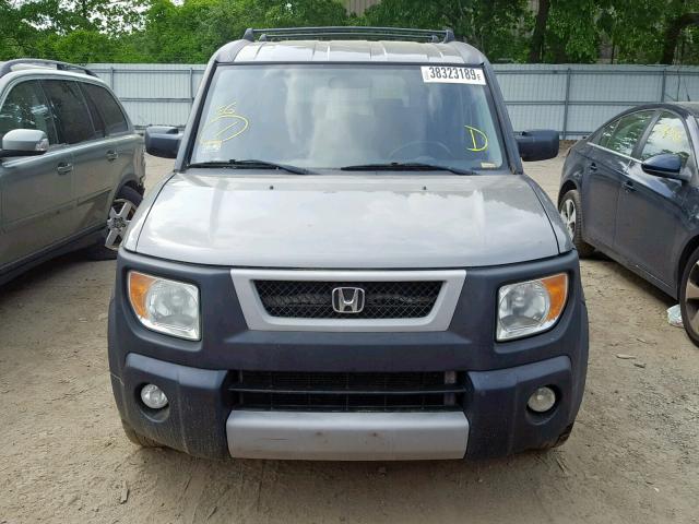 5J6YH28635L028391 - 2005 HONDA ELEMENT EX GRAY photo 9