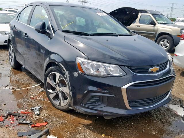 1G1JF5SB5J4108132 - 2018 CHEVROLET SONIC PREM BLACK photo 1