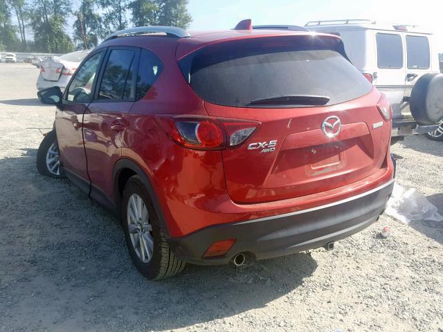 JM3KE4CY3E0318924 - 2014 MAZDA CX-5 TOURI RED photo 3