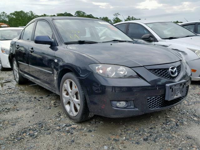 JM1BK32G681118641 - 2008 MAZDA 3 I BLACK photo 1