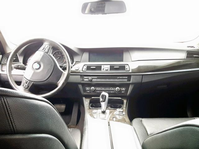 WBAXH5C5XDD111078 - 2013 BMW 528 XI SILVER photo 9