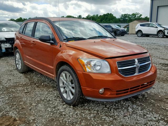 1B3CB5HA1BD168051 - 2011 DODGE CALIBER HE ORANGE photo 1