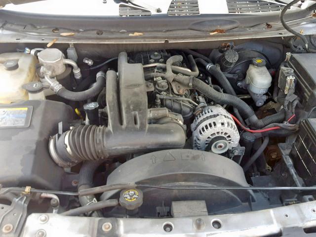 1GKET66M566159648 - 2006 GMC ENVOY DENA SILVER photo 7