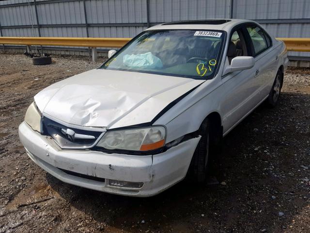 19UUA56693A086237 - 2003 ACURA 3.2TL WHITE photo 2