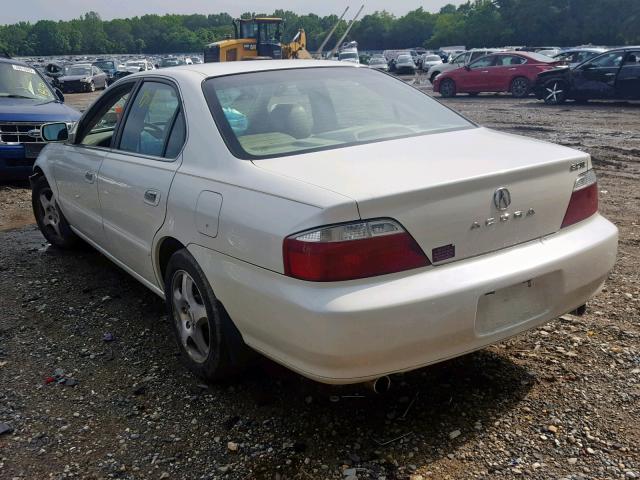 19UUA56693A086237 - 2003 ACURA 3.2TL WHITE photo 3