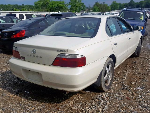 19UUA56693A086237 - 2003 ACURA 3.2TL WHITE photo 4