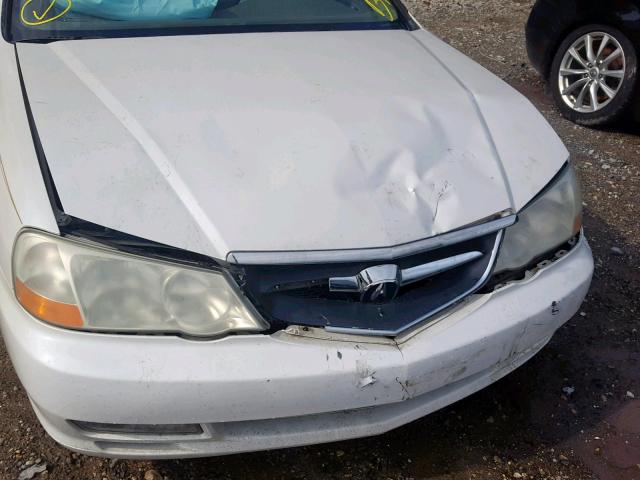 19UUA56693A086237 - 2003 ACURA 3.2TL WHITE photo 9