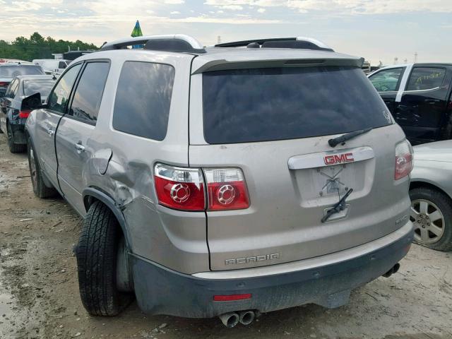 1GKEV13717J102907 - 2007 GMC ACADIA SLE GRAY photo 3