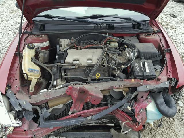 1G2NF52E34C149005 - 2004 PONTIAC GRAND AM S BURGUNDY photo 7