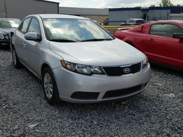 KNAFU4A21D5711105 - 2013 KIA FORTE EX SILVER photo 1