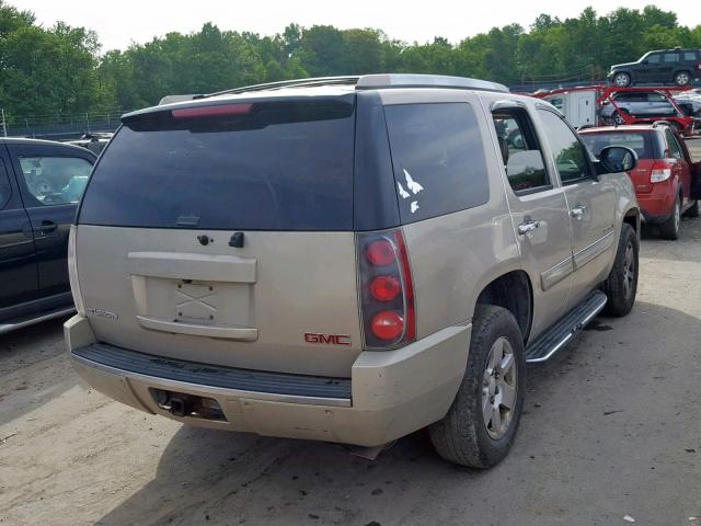 1GKFK638X7J344467 - 2007 GMC YUKON DENA TAN photo 4