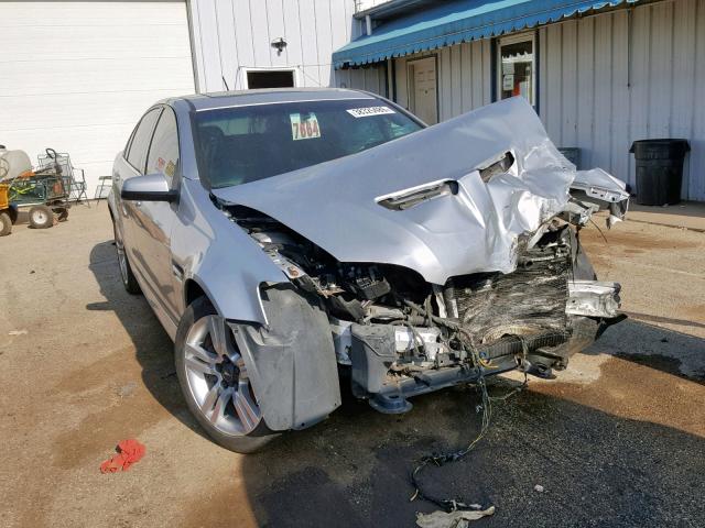 6G2ER57799L195479 - 2009 PONTIAC G8 SILVER photo 1