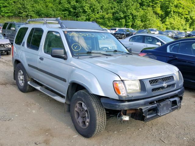 5N1ED28Y2YC597626 - 2000 NISSAN XTERRA XE SILVER photo 1