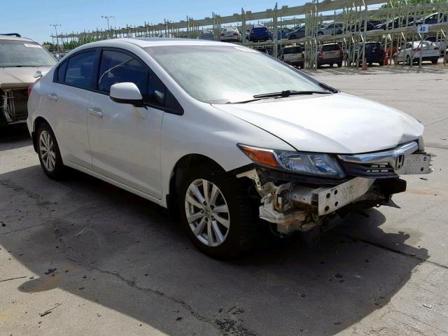 19XFB2F99CE053250 - 2012 HONDA CIVIC EXL 白色 照片 1