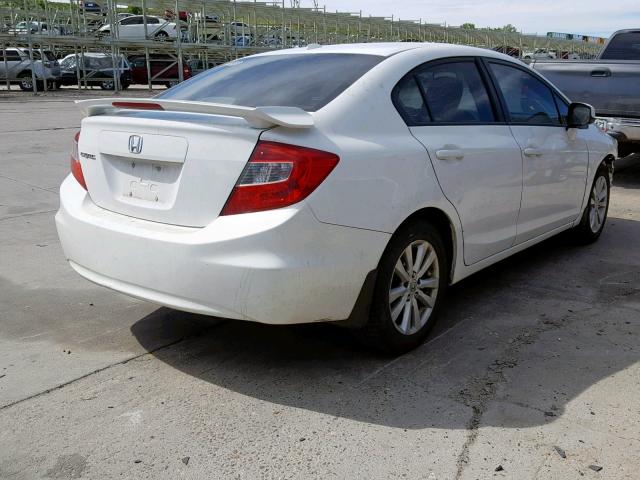 19XFB2F99CE053250 - 2012 HONDA CIVIC EXL 白色 照片 4
