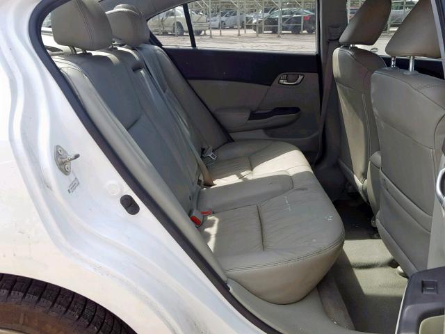 19XFB2F99CE053250 - 2012 HONDA CIVIC EXL 白色 照片 6