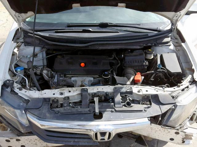 19XFB2F99CE053250 - 2012 HONDA CIVIC EXL 白色 照片 7