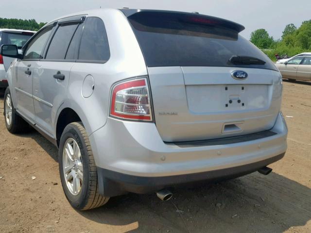 2FMDK3GC3ABA56104 - 2010 FORD EDGE SE SILVER photo 3