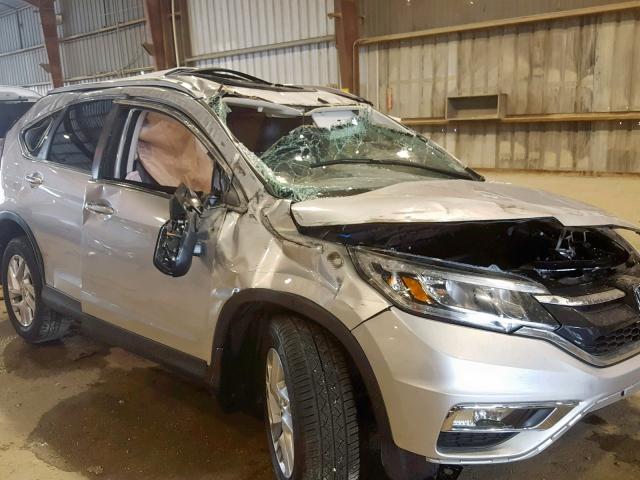 2HKRM3H74FH517859 - 2015 HONDA CR-V EXL SILVER photo 9