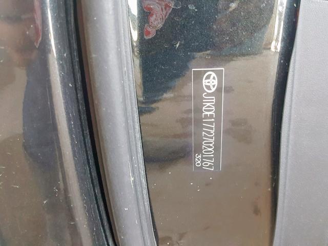 JTKDE177270201767 - 2007 TOYOTA SCION TC 黑色 照片 10