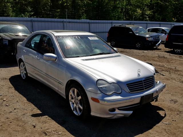 WDBRF40JX3A538661 - 2003 MERCEDES-BENZ C 230K SPO SILVER photo 1