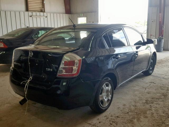 3N1AB61E17L601218 - 2007 NISSAN SENTRA 2.0 BLACK photo 4