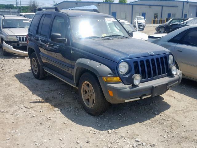 1J4GL38K15W642934 - 2005 JEEP LIBERTY RE BLUE photo 1