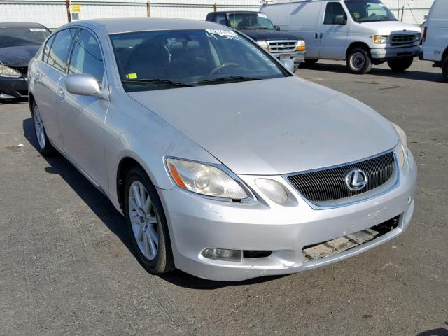 JTHBH96S665004840 - 2006 LEXUS GS 300 SILVER photo 1