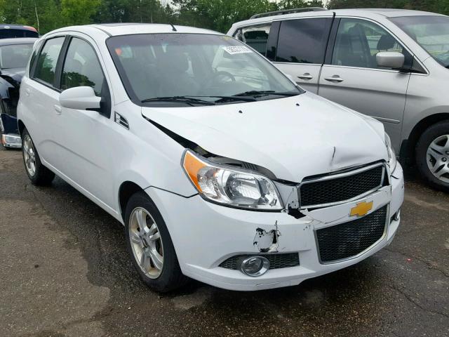 KL1TG6DE2BB253711 - 2011 CHEVROLET AVEO LT WHITE photo 1