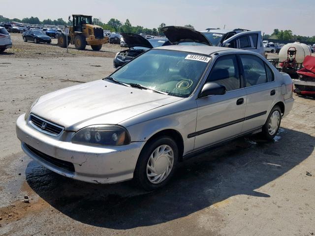 2HGEJ6579WH559659 - 1998 HONDA CIVIC LX GRAY photo 2