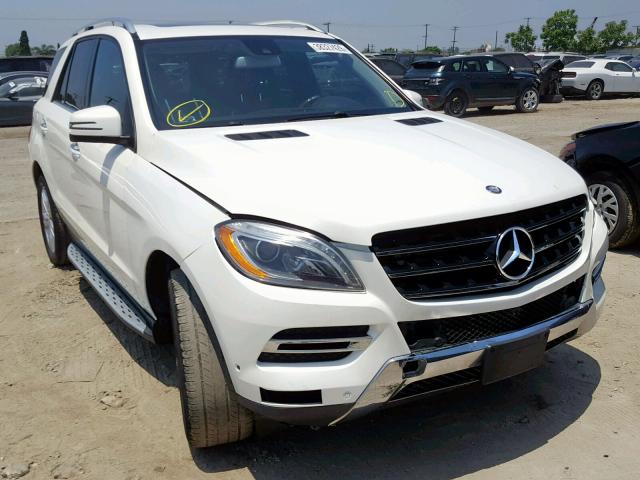 4JGDA5JB6DA181824 - 2013 MERCEDES-BENZ ML 350 WHITE photo 1