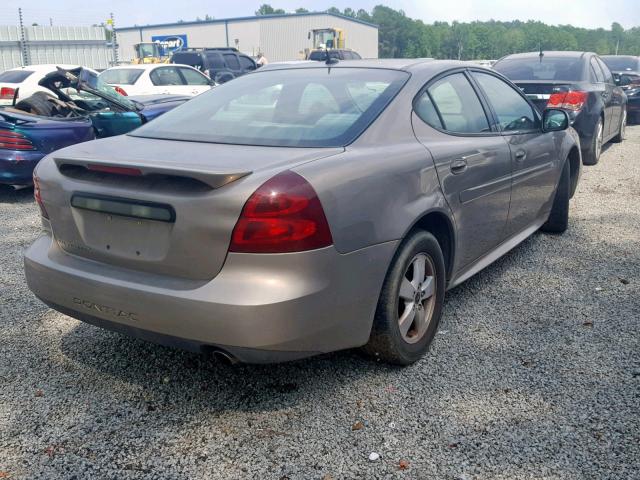 2G2WP552X61218414 - 2006 PONTIAC GRAND PRIX 金色 照片 4