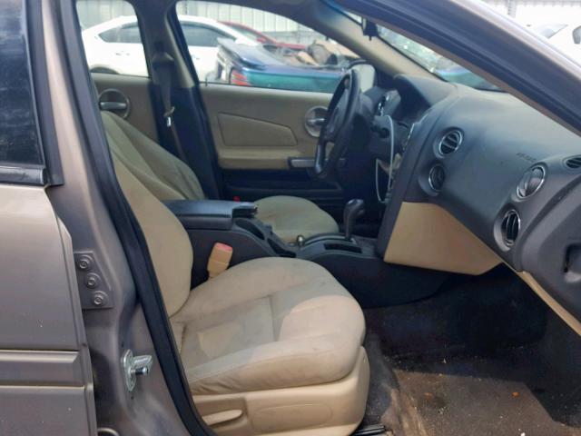 2G2WP552X61218414 - 2006 PONTIAC GRAND PRIX 金色 照片 5