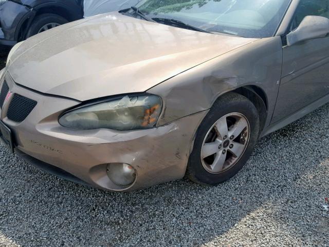 2G2WP552X61218414 - 2006 PONTIAC GRAND PRIX 金色 照片 9